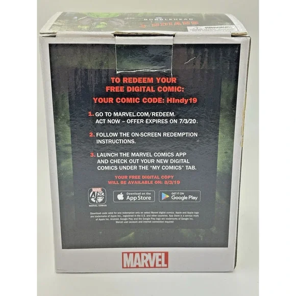 2019 Incredible Hulk Indianapolis Indians Bobblehead - Picture 6 of 8